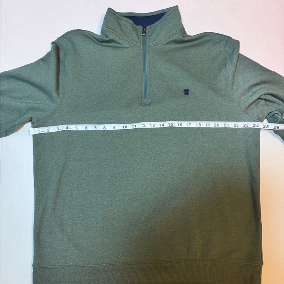 Izod‎ men’s size XL green 1/4 zip up pullover - Picture 13 of 13